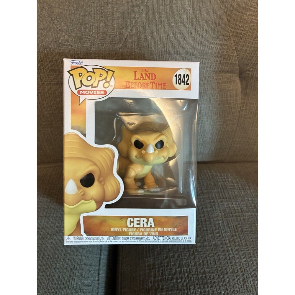 Funko Pop! Cera The Land Before Time Triceratops Movies Figure #1842 Vaulted New